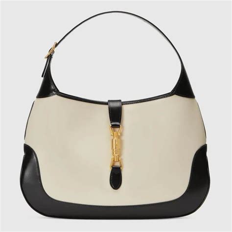 black and white jackie gucci|Gucci 1961 shoulder bag.